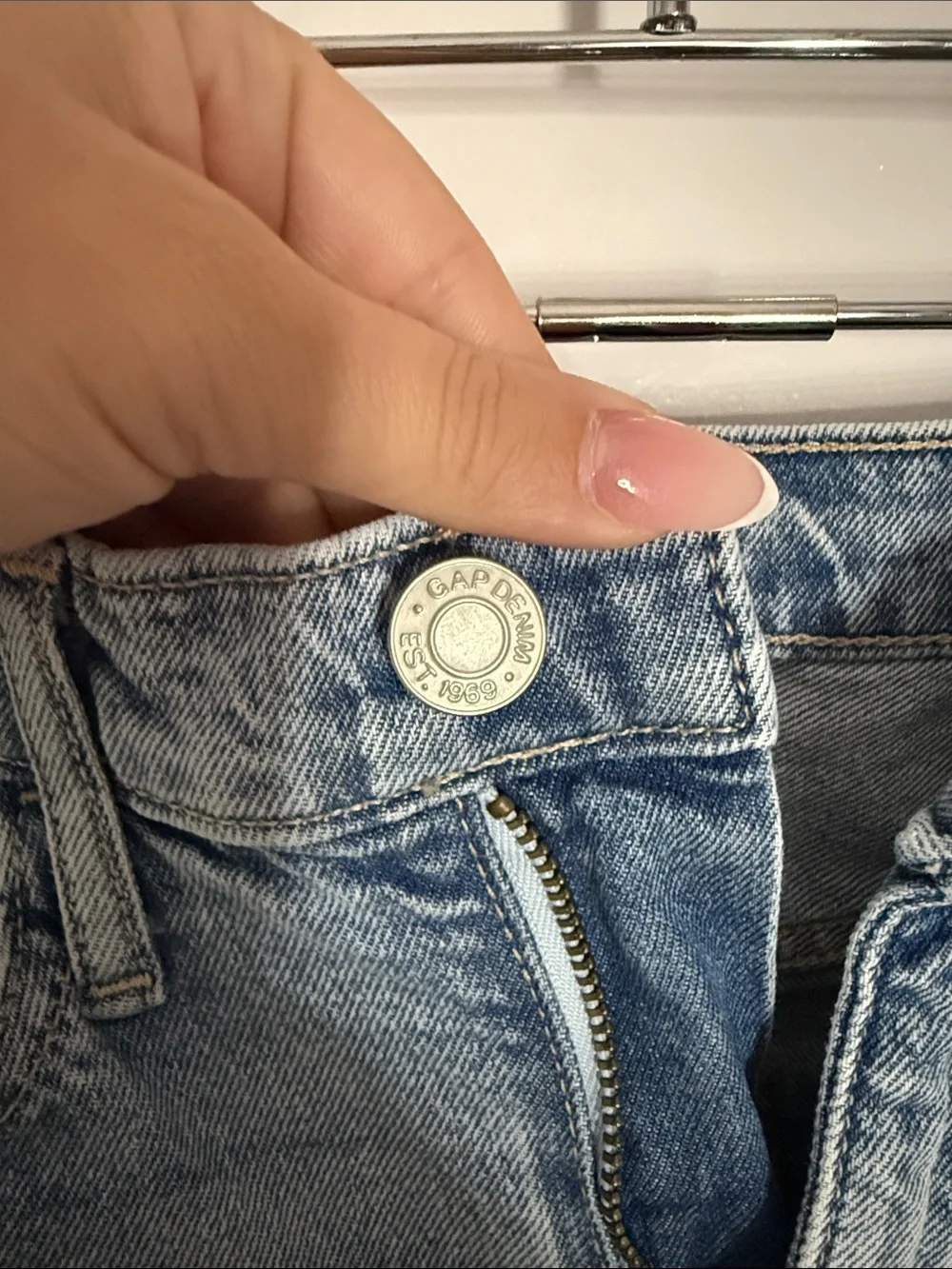 GAP Light Blue Distressed Kids Jeans
